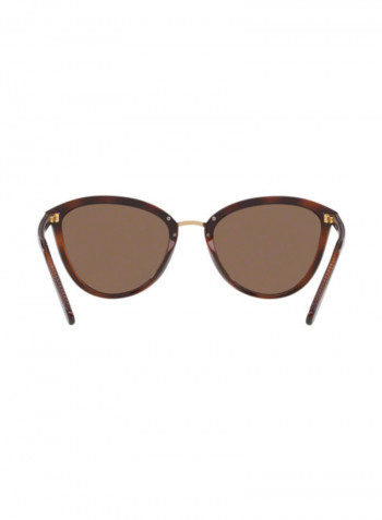 Women's Cat Eye Frame Sunglasses - Lens Size: 57 mm