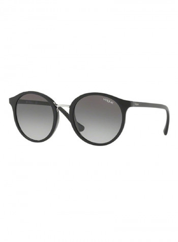 Women's Round Frame Sunglasses - Lens Size: 51 mm