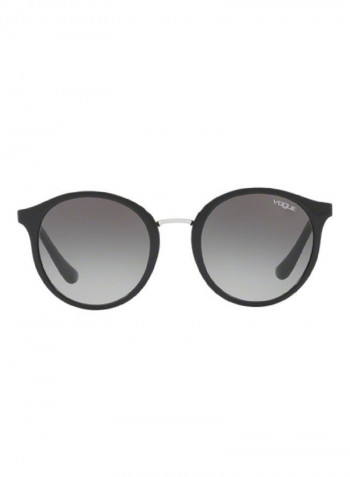 Women's Round Frame Sunglasses - Lens Size: 51 mm