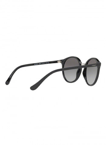 Women's Round Frame Sunglasses - Lens Size: 51 mm