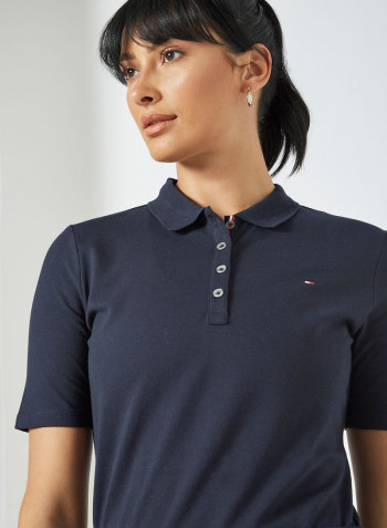 Essential Regular Polo Navy