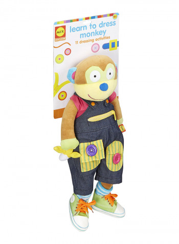 Early Learning Learn To Dress Monkey Little Hand