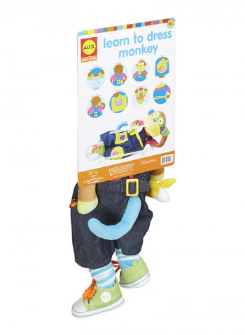 Early Learning Learn To Dress Monkey Little Hand