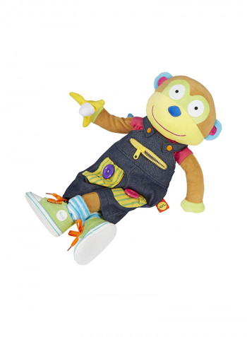 Early Learning Learn To Dress Monkey Little Hand