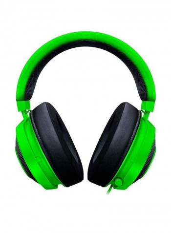 Kraken Over-Ear Wired Gaming Headset Green