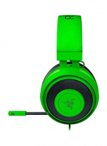Kraken Over-Ear Wired Gaming Headset Green