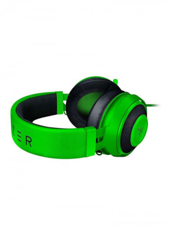 Kraken Over-Ear Wired Gaming Headset Green