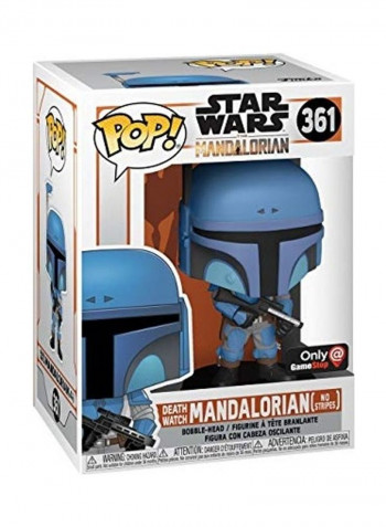 Star Wars No Stripe Mandalorian Death Watch 3 x 7inch