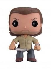 Television Walking Dead Prison Yard Rick Grimes Vinyl Figure 4x6inch
