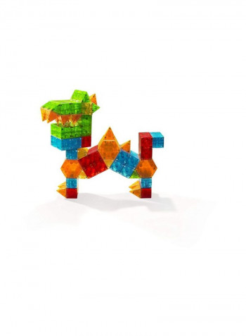 85-Piece Magna-Qubix Magnetic Building Tiles Set