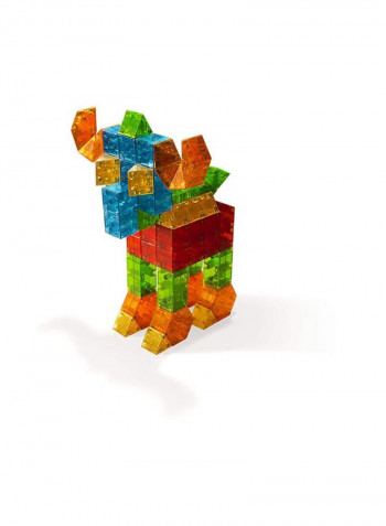 85-Piece Magna-Qubix Magnetic Building Tiles Set