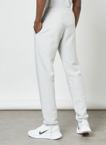 College Reverse Weave Sweatpants Grey
