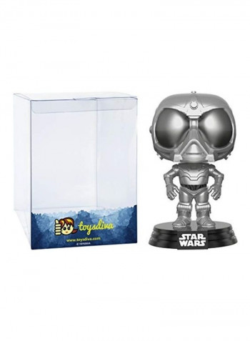 14876-B Death Star Droid Vinyl Figure With Graphic Protector Set 4x7inch