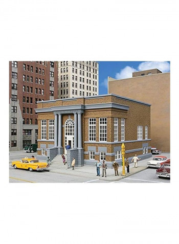 Cornerstone HO Scale Model Building Public Library Kit