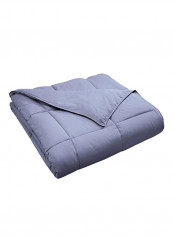 All-Season Down Alternative Comforter Polyester Blue 22x6x17inch