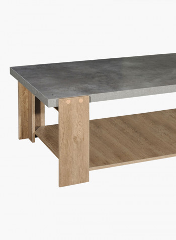 Cementino Coffee Table Multicolour 140 x 46 x 73centimeter