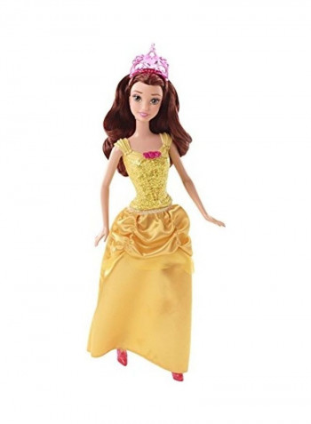 Disney Sparkle Princess Belle Doll 2 x 13inch
