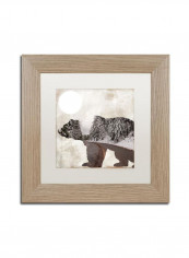 Going Wild III Framed Wall Art Multicolour 11 x 11inch