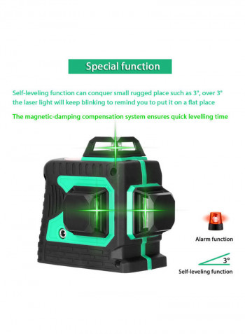 Multi Functional 3D Laser Level Set Multicolour