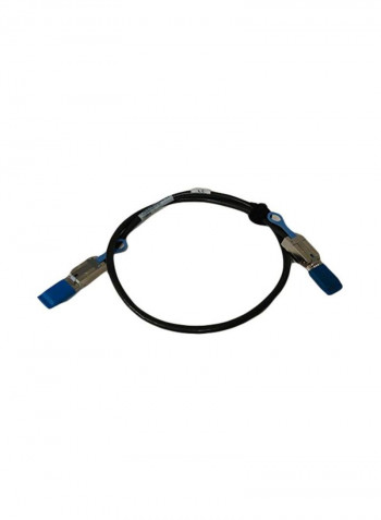 External Mini SAS To SAS Cable 2meter Black/Blue
