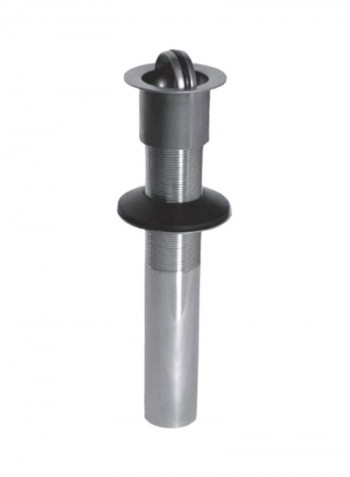 PresFlo Lavatory Drain Overflow Stopper Silver 7inch