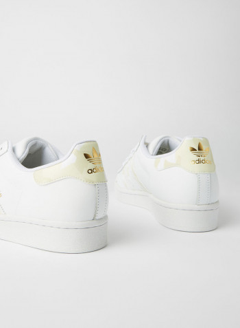 Superstar Sneakers Cloud White /Gold Metallic
