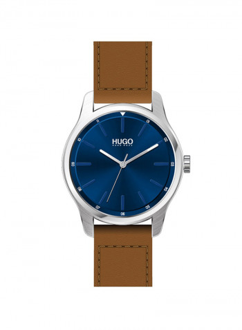 Men's Dare Leather Analog Wrist Watch 1530029