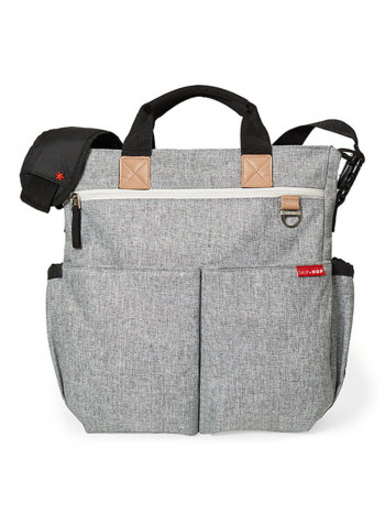 Duo Signature Diaper Bag - Grey