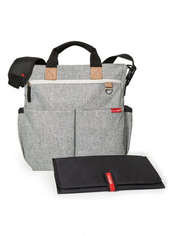 Duo Signature Diaper Bag - Grey