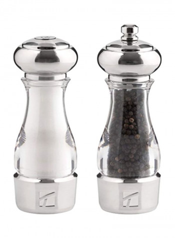 High Precision Metal Grinder Clear/Silver 5x7.75x2.5inch
