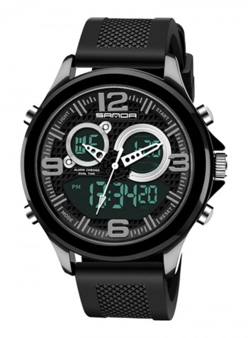 Men's Analog+Digital Electronic Round Watch 2334