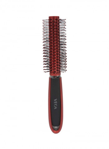 Round Brush Red/Black