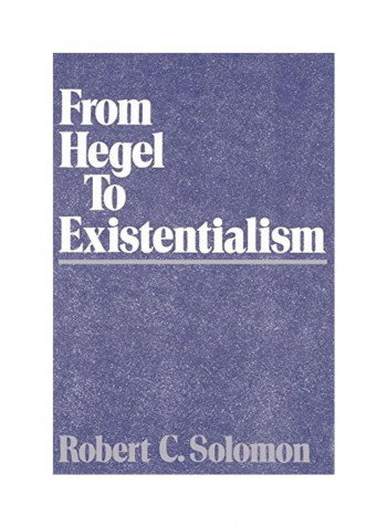 From Hegel to Existentialism Paperback
