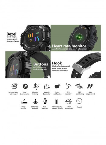 F7 Smart Wristband Black