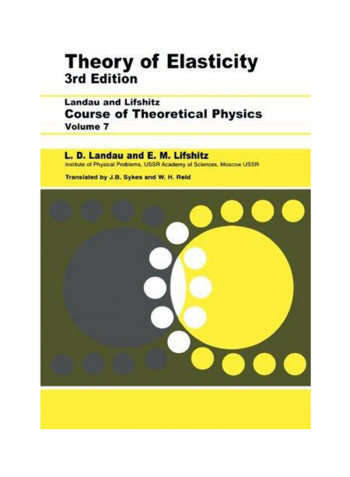 Theory of Elasticity Paperback
