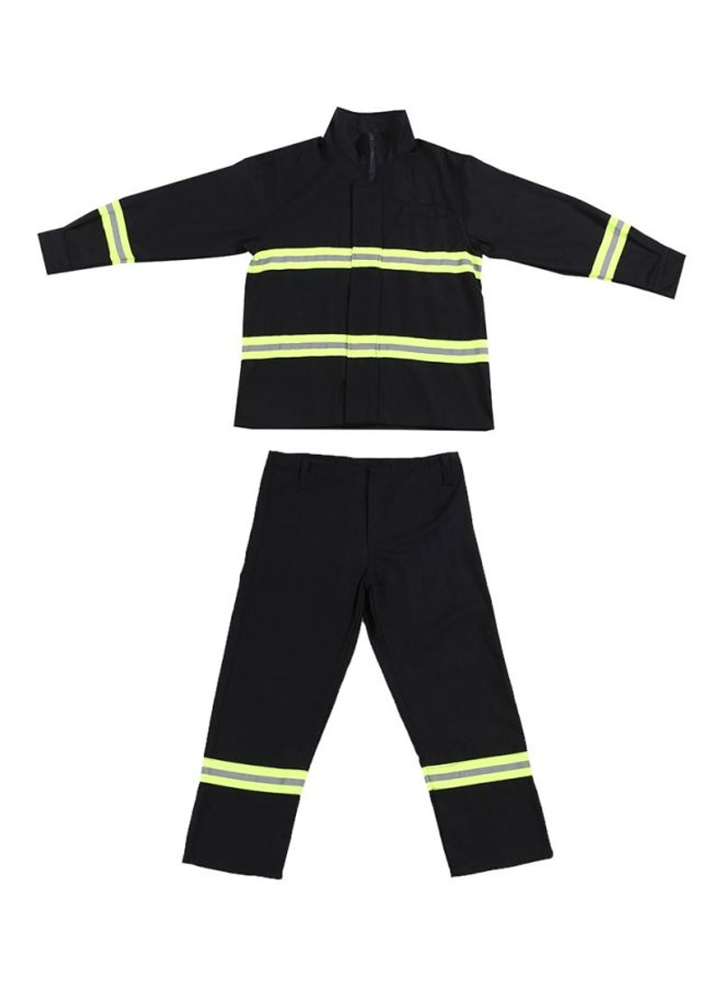 Flame Retardant Clothing Black 44.5x38.0x6.0centimeter