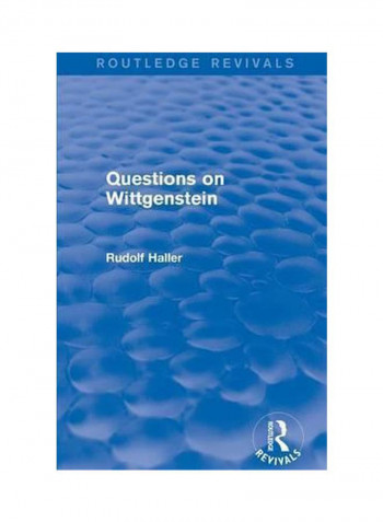 Questions On Wittgenstein Paperback
