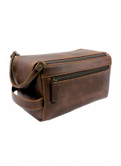 Travel Dopp Toiletry Bag Brown 4.3X9.3X5inch reviews Travel Dopp Toiletry Bag Brown 4.3X9.3X5inch
