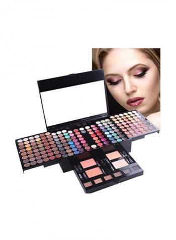 198-Piece Professional Make Up Kit Multicolour