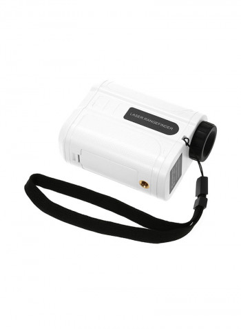 600m Golf Rangefinder Outdoor Handheld Laser Distance Tester White 14.5x6.3x9.8centimeter