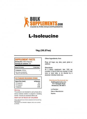 L-Isoleucine Powder