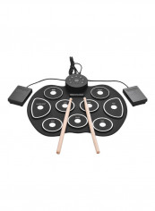 Portable Electronic Drum Digital USB 9 Pads Roll Up Drum Set reviews Portable Electronic Drum Digital USB 9 Pads Roll Up Drum Set