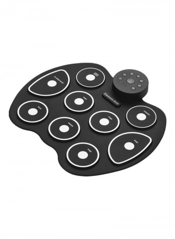 Portable Electronic Drum Digital USB 9 Pads Roll Up Drum Set