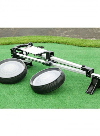 Two-Wheeled Folding Hand Pushing Cart 142cm