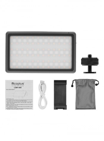 7-Colour Mode Video LED Light Panel Multicolour