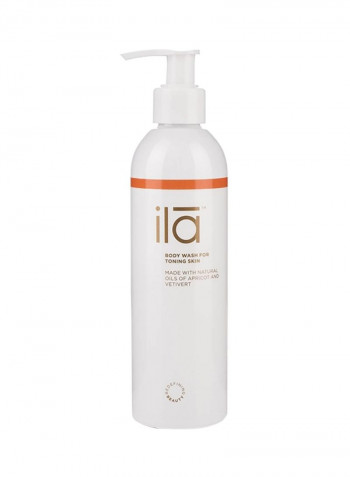 Body Wash With Natural Oils Of Apricot And Vetivert 250ml