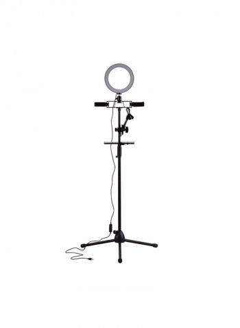 Professional LED Photography Ring Light Kit Black/White