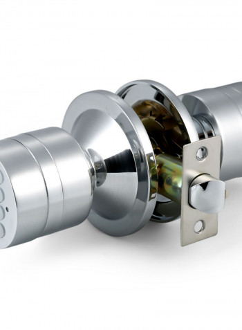 Smart Digital Door Lock With Bluetooth Function Silver 22.20 x 9.50 x 14cm