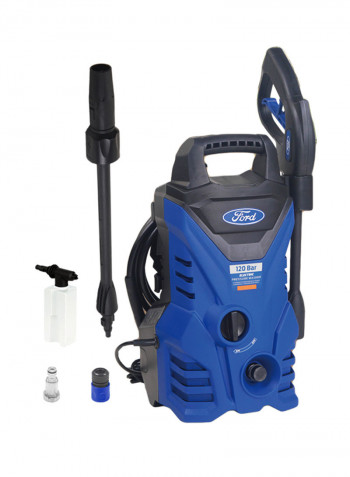 Compact Electric Pressure Washer Blue/Black 27x46x26centimeter