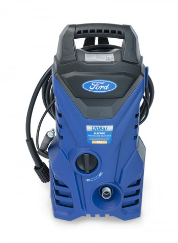 Compact Electric Pressure Washer Blue/Black 27x46x26centimeter